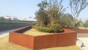 嘉善耐候钢挡土墙